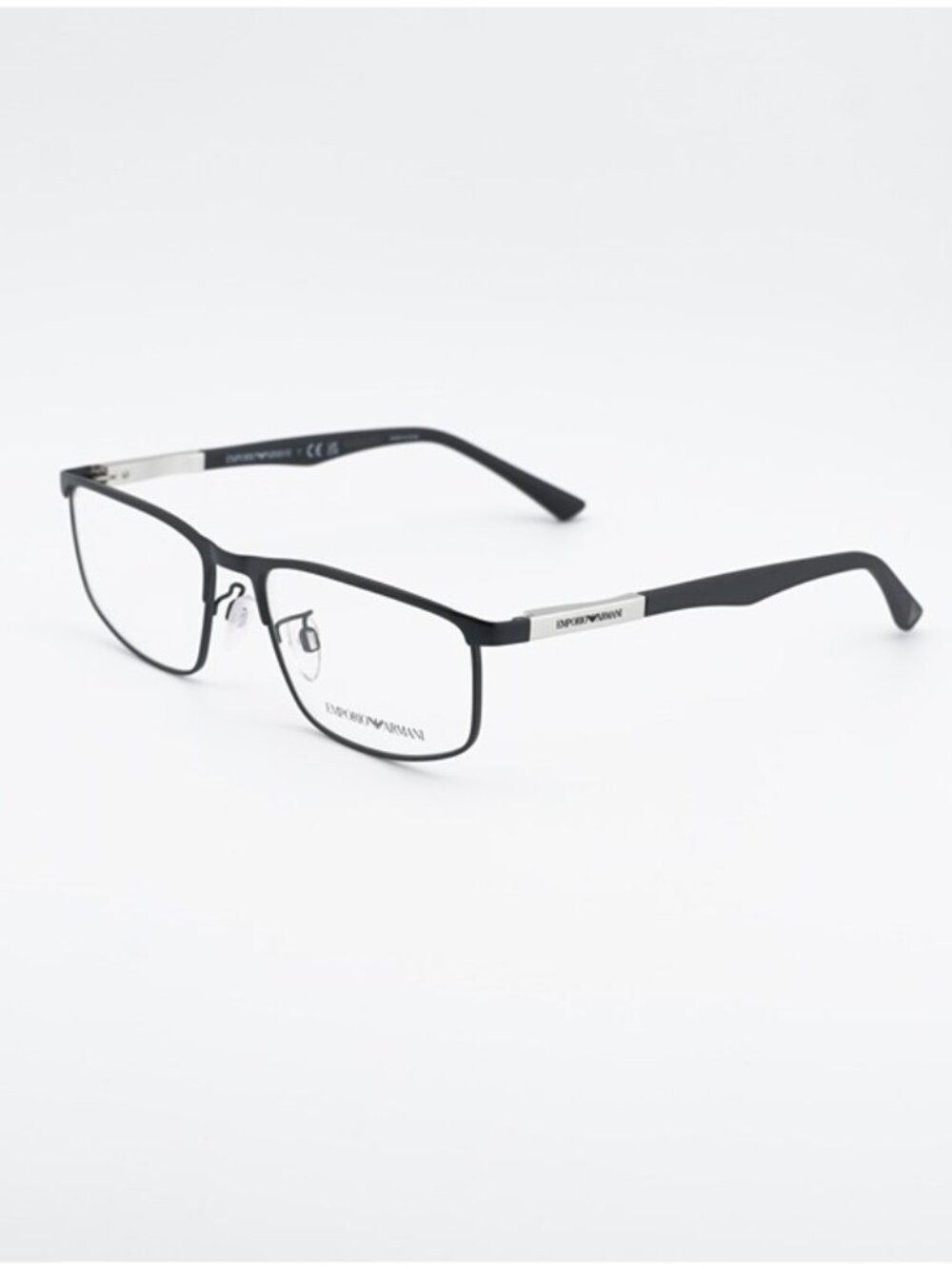 Emporio Armani EA1131 3001 Eyeglasses Matte Black 54 mm Rectangle Frame